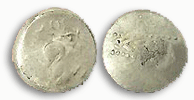 Tetradrachme der Norici: Pferd mit Reiter/Apollonkopf -> 150–80 v.Chr.  (Ø 21 mm, 8,85 g)
