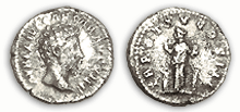 Antonius Pius > 160  n.Chr.(Ø 17 mm)