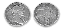 Trajan > 98-117  n.Chr.(Ø 17 mm) 